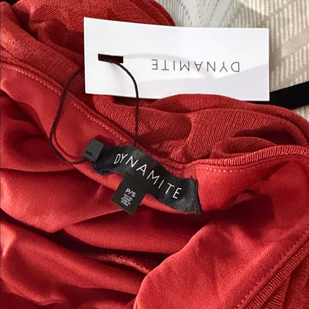 Dynamite Red Backless Dress - Picture 2 of 4